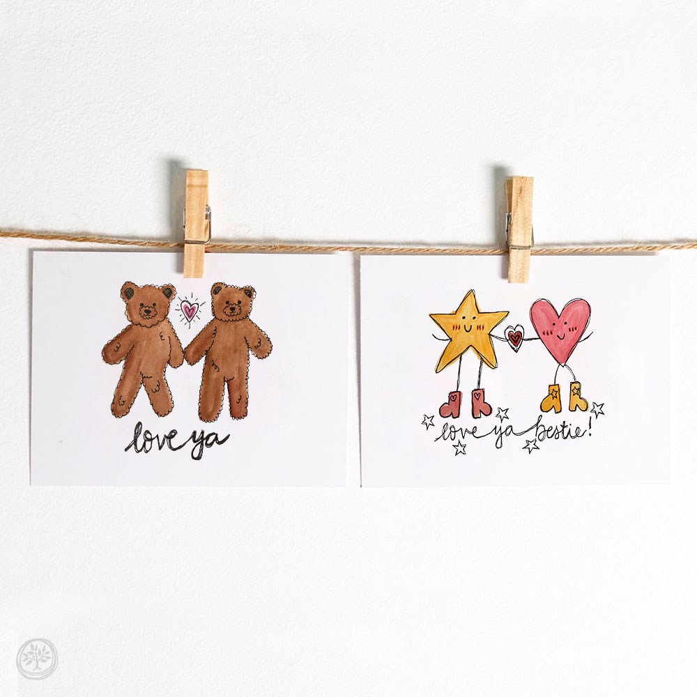 Love Ya Notecard Pack